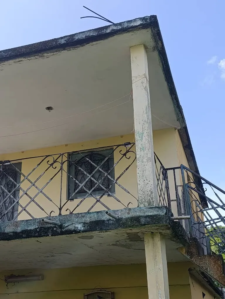 Balcón de la casa de Frank